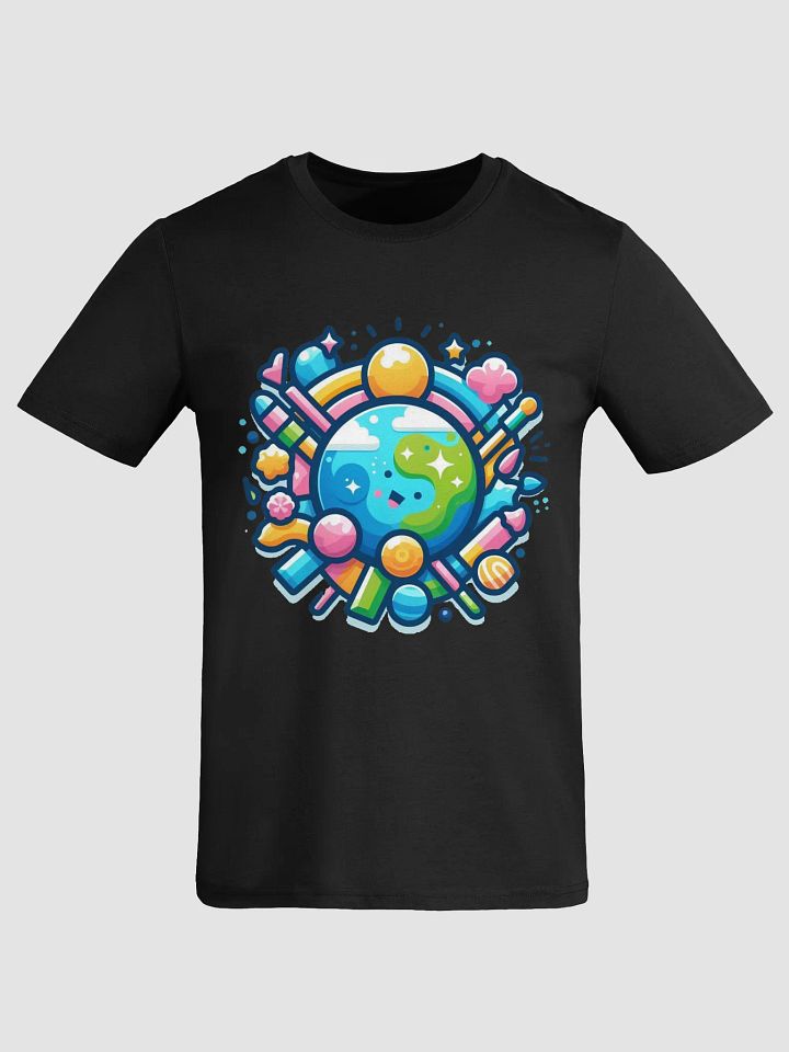 Whimsical Earth Smiles Organic Tee product image (9)