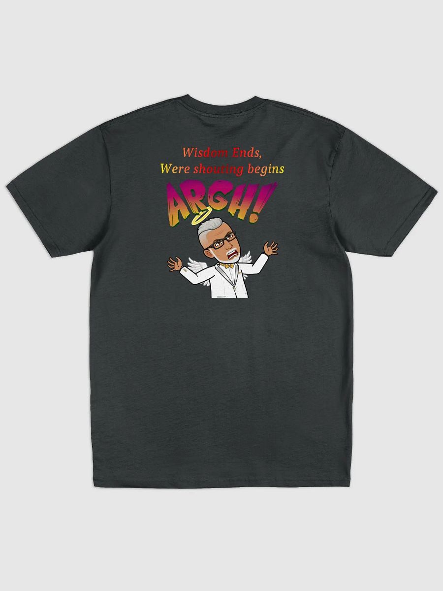 Wisdom Ends Tee (Back Print) product image (1)