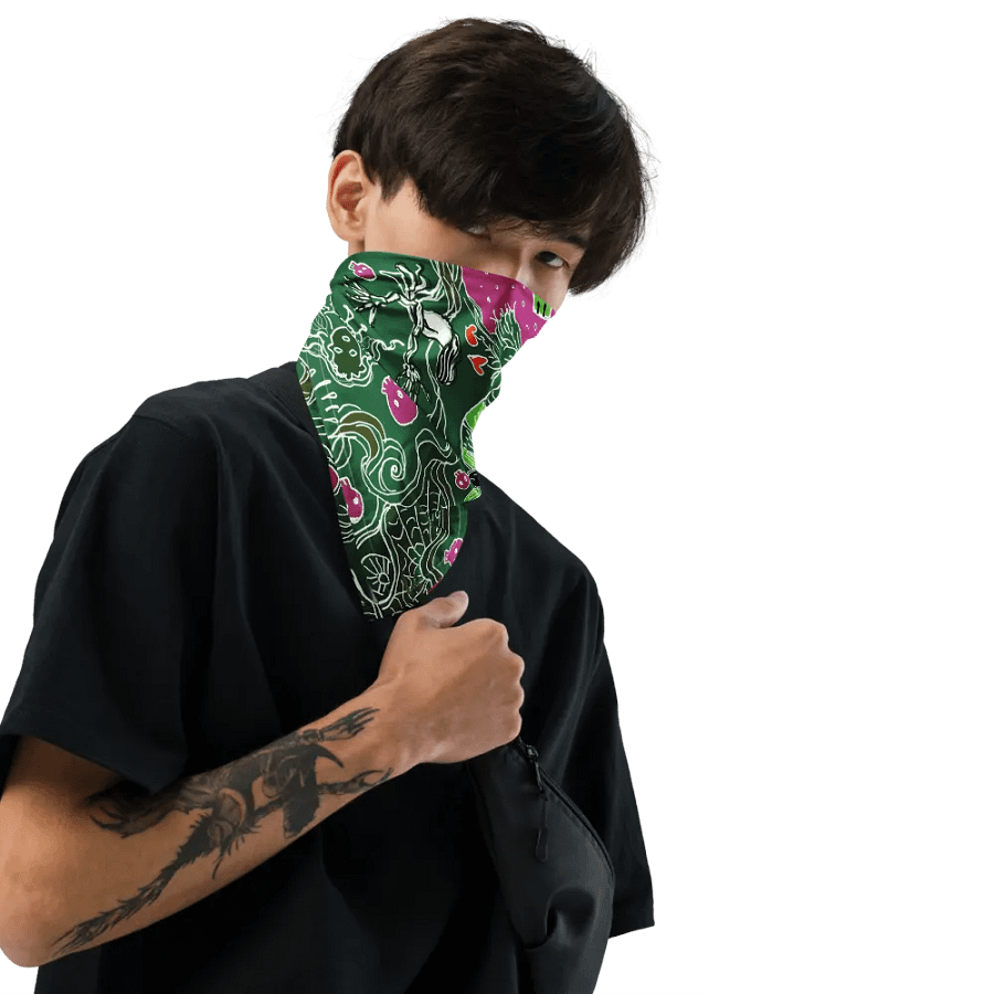 Skulls x Love Bandana Pink (21