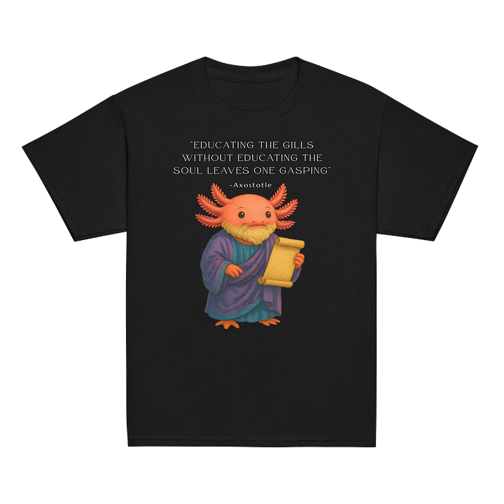 Axostotle - Educating the Gills Axolotl Aristotle Philosophy Shirt product image (7)