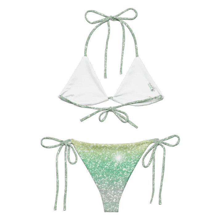 Glitter Unicorn Texture Design String Bikini (11) product image (2)