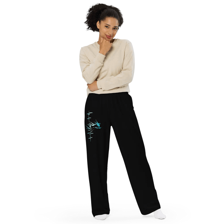 Horse Heartbeat Unisex Wide-Leg Pants product image (2)