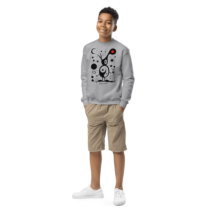 Gildan Youth Crew Neck Sweatshirt product image (3)