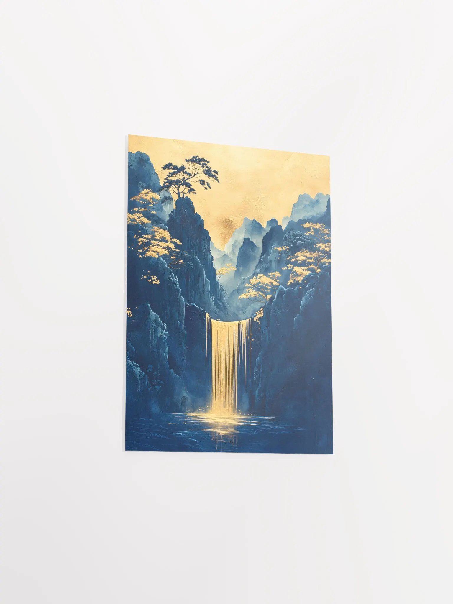 Golden Cascade of Serenity Poster Art product image (24)