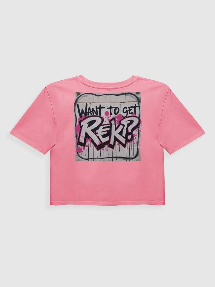 Rekt Graffiti Crop Top product image (2)
