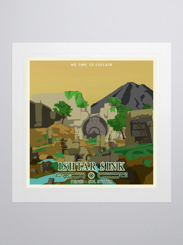 Ishtar Sink Sticker product image (1)