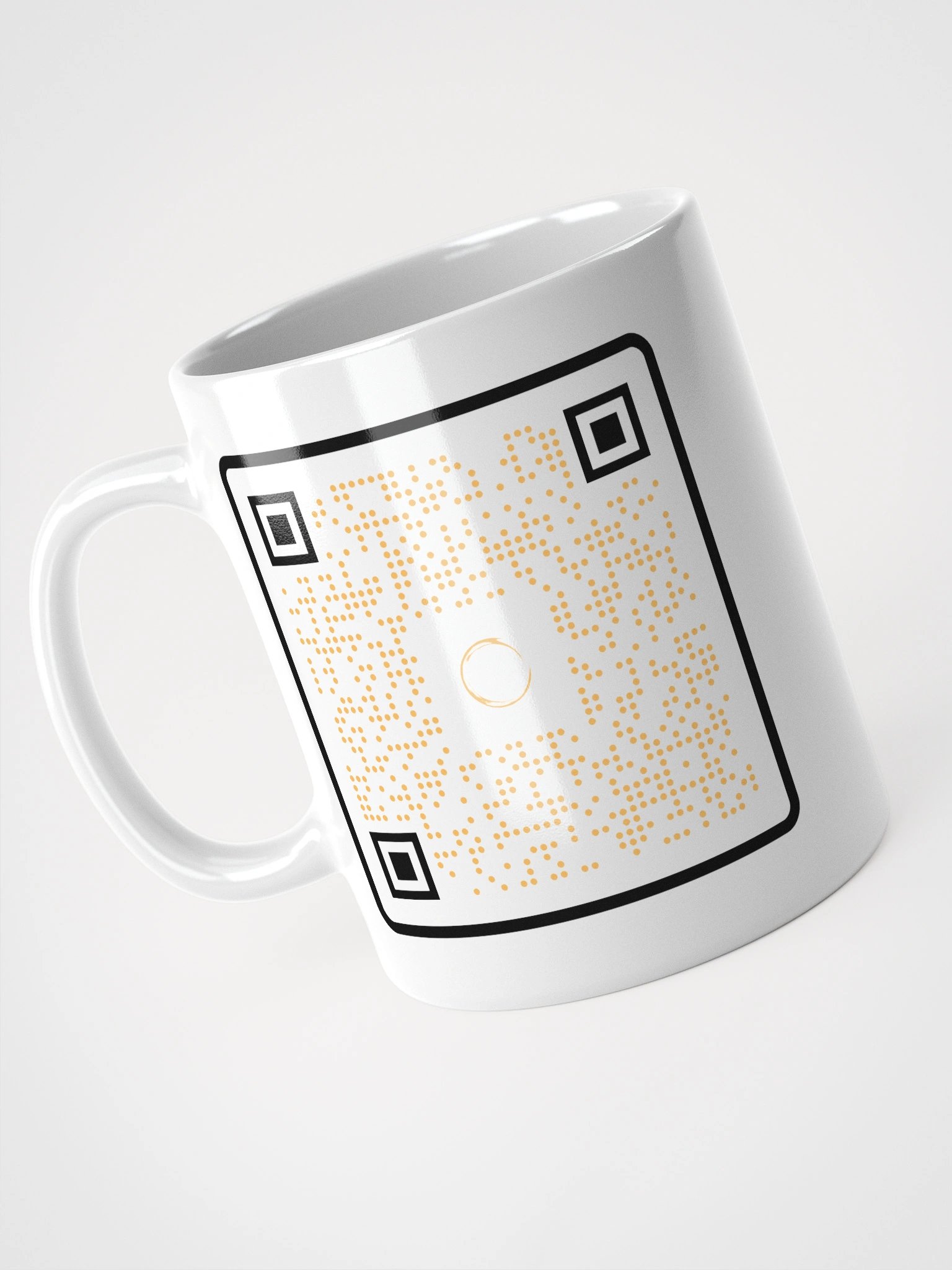 Full Logo White Glossy Mug product image (12)