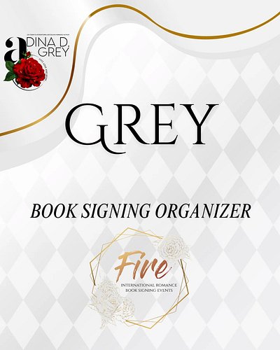 #adinadgrey #FIREbooksigning #FireBologna #romanceauthor #eventorganizer