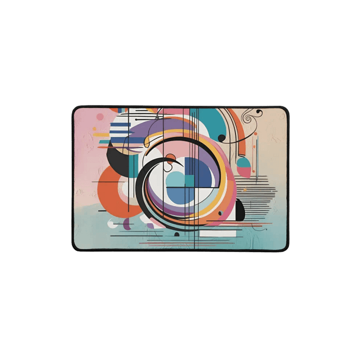 Vibrant Kadisnky Desk Mat gift for techi moms and daughters on Mothersday product image (1)