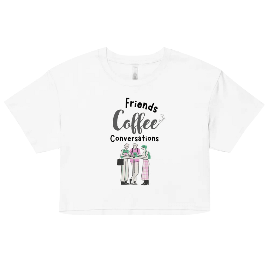 Friendship Cafe Crop Top product image (12)