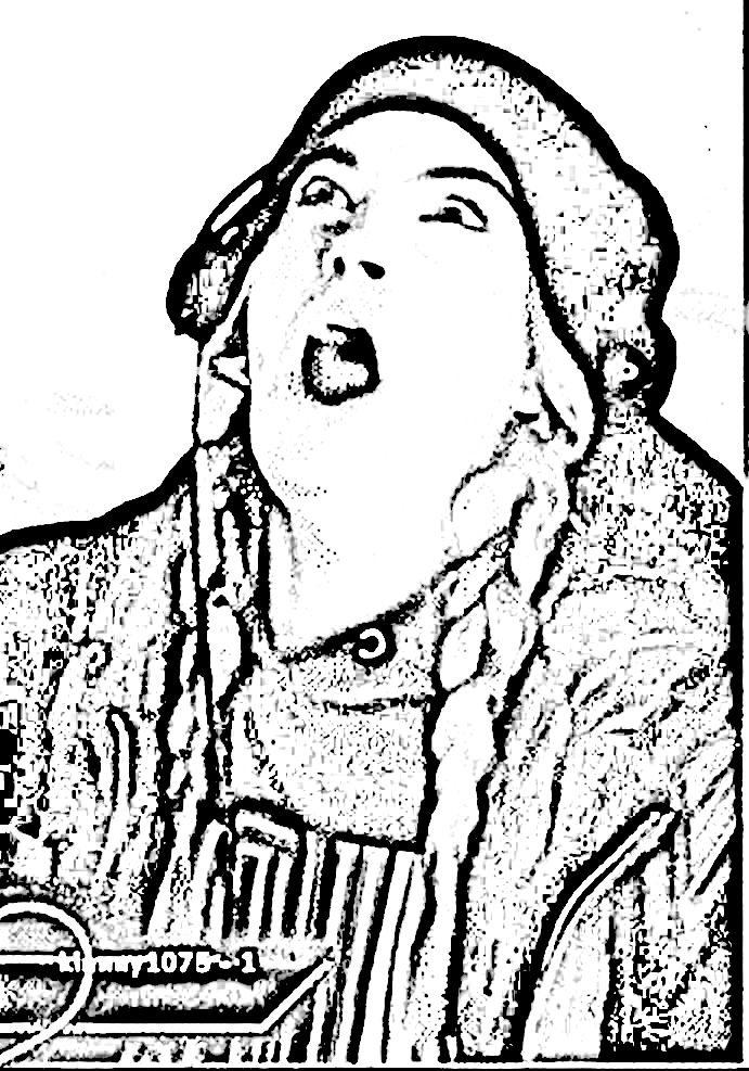 llama call coloring page product image (1)