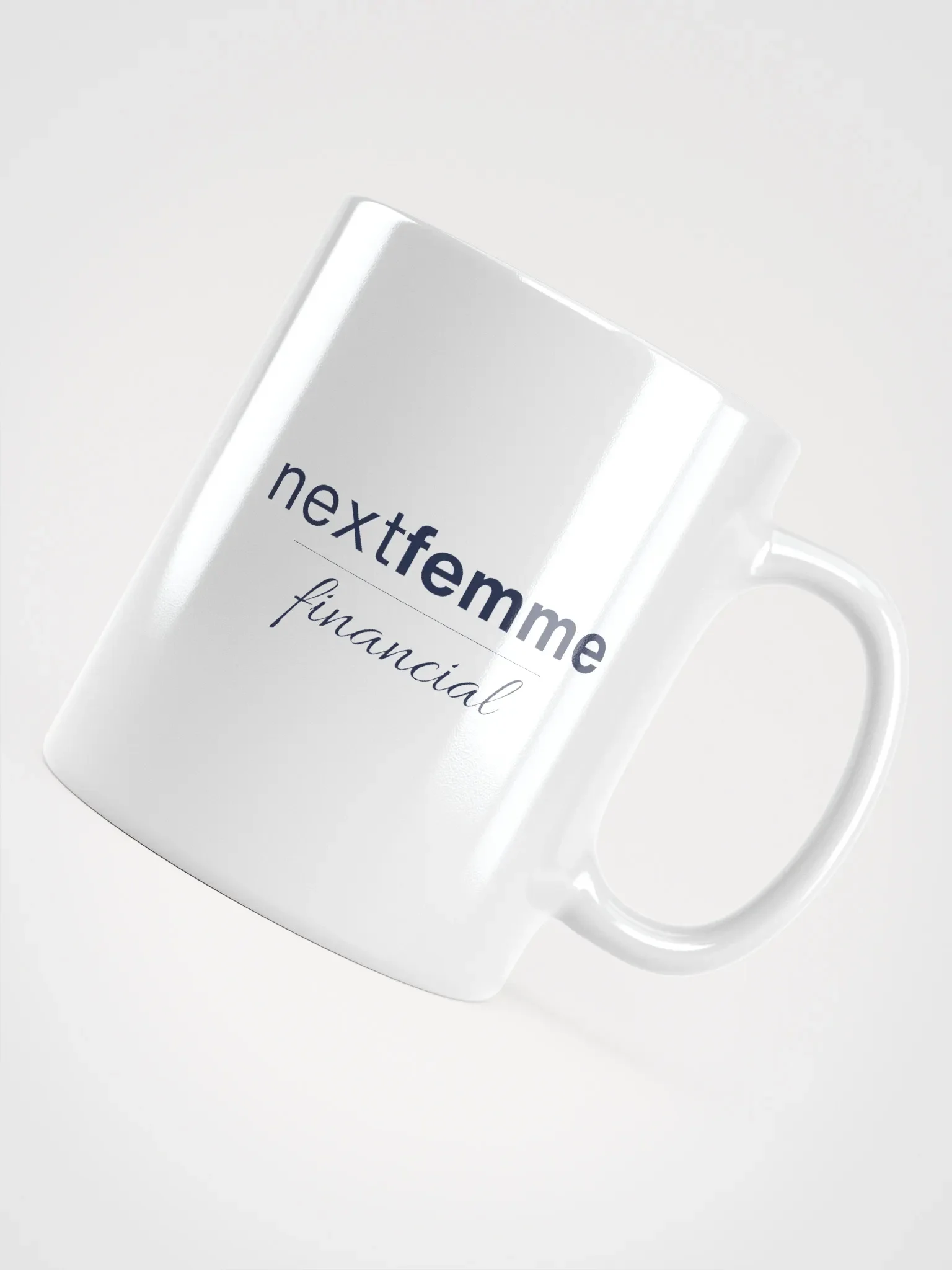 Vivid Vibes Ceramic Mug with Navy Logotype product image (4)