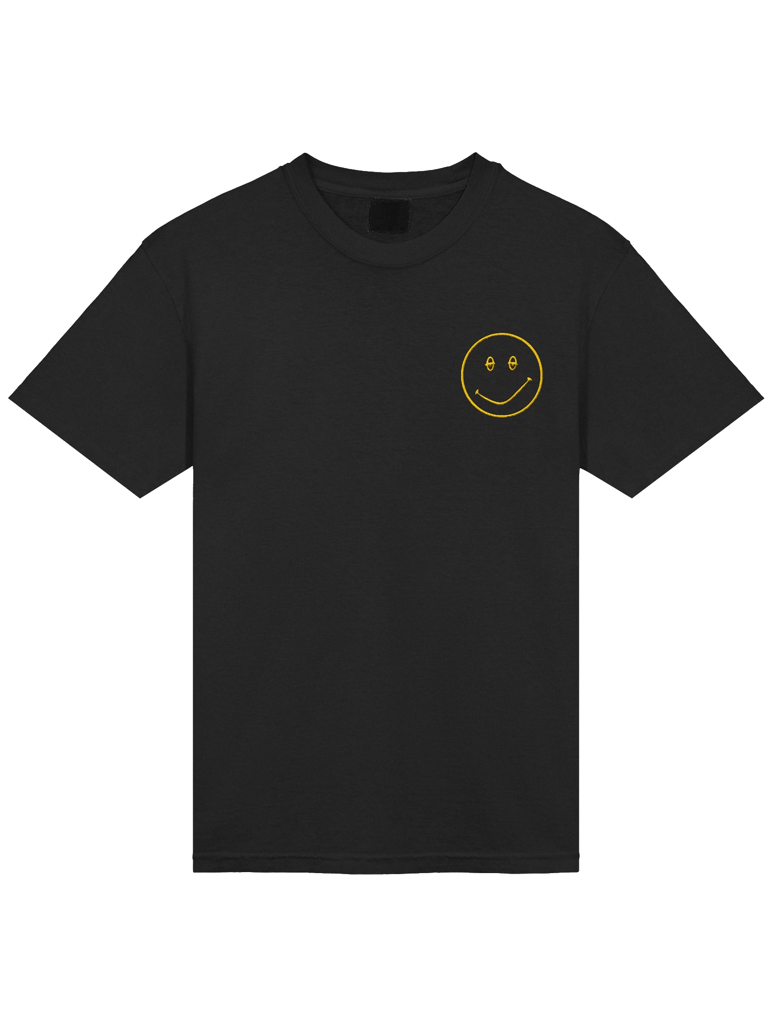 ALRIGHT ALRIGHT ALRIGHT EMBROIDERED TEE - BLACK & YELLOW product image (3)