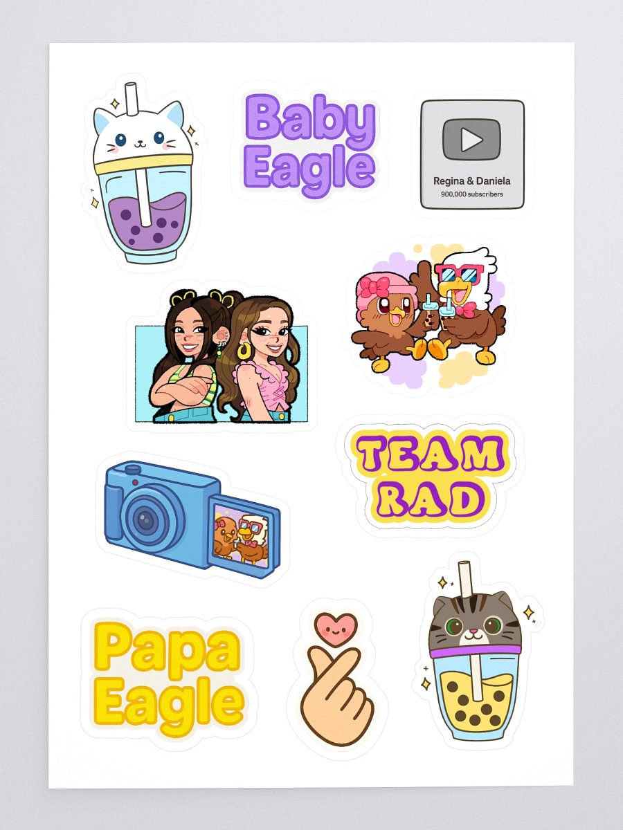 R&D Sticker Sheet product image (3)