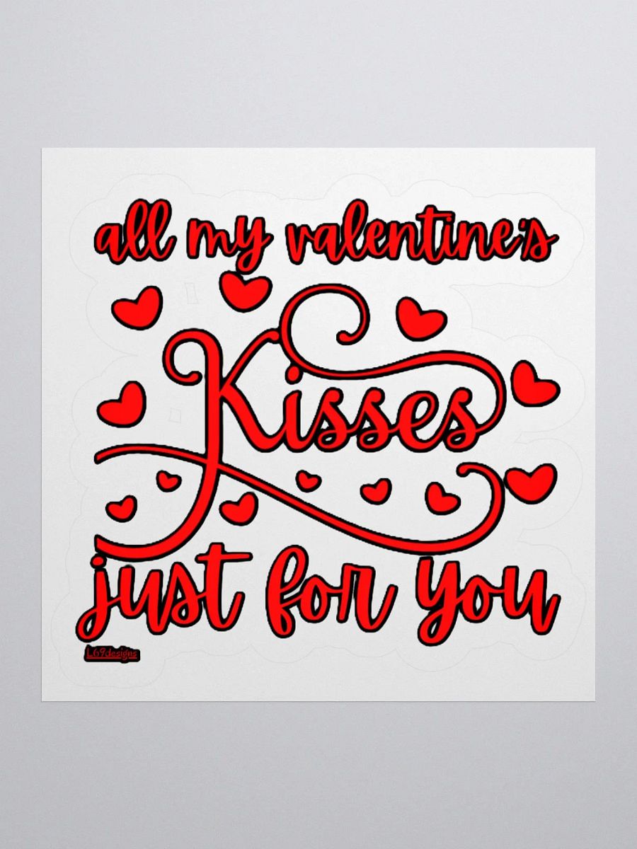 ALL MY VALENTINE'S KISSES JUST FOR YOU product image (1)