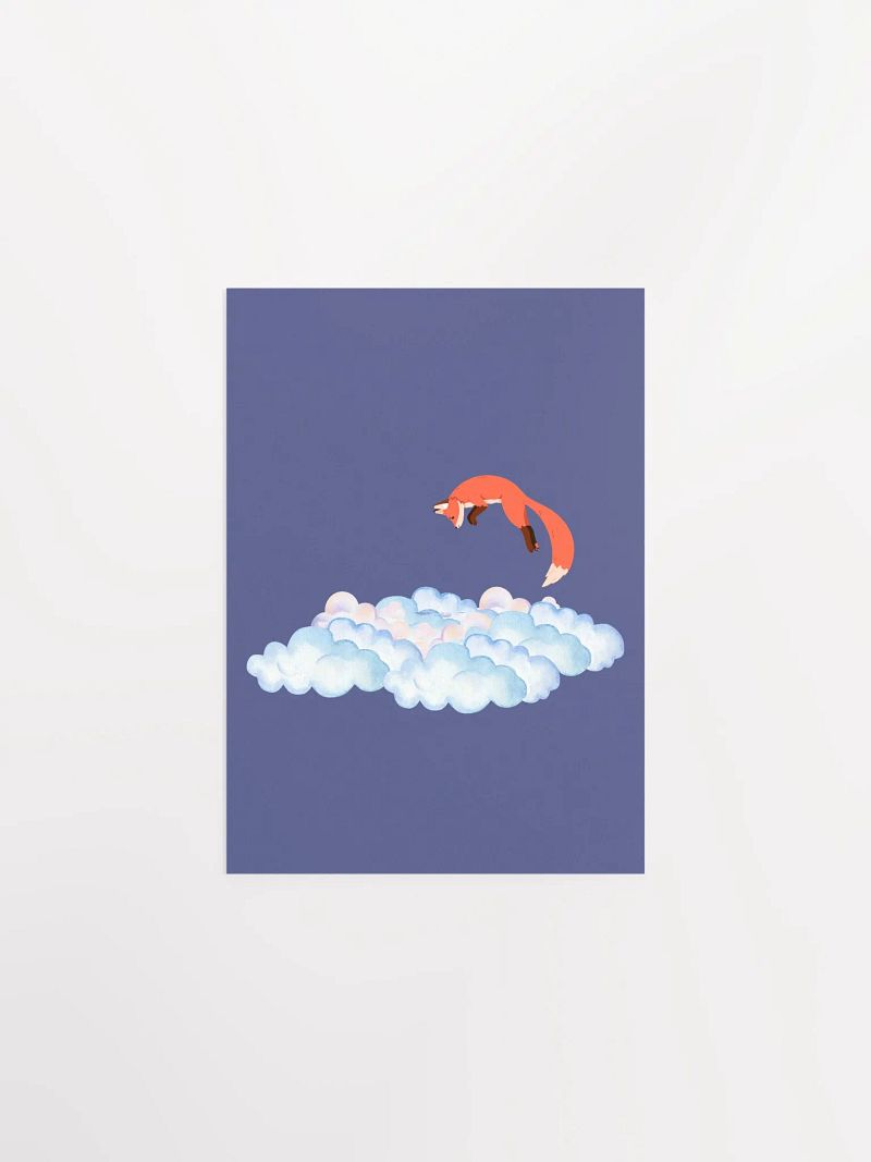 Bouncing Peach | Poster