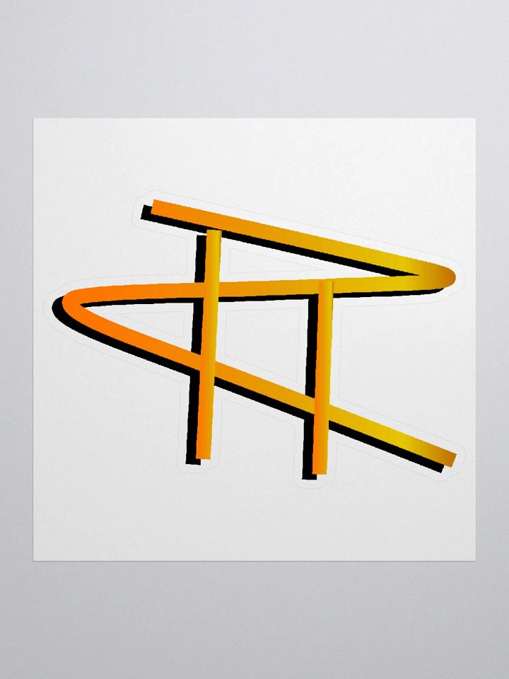 RH Sunset Logo Kiss Cut Sticker product image (1)
