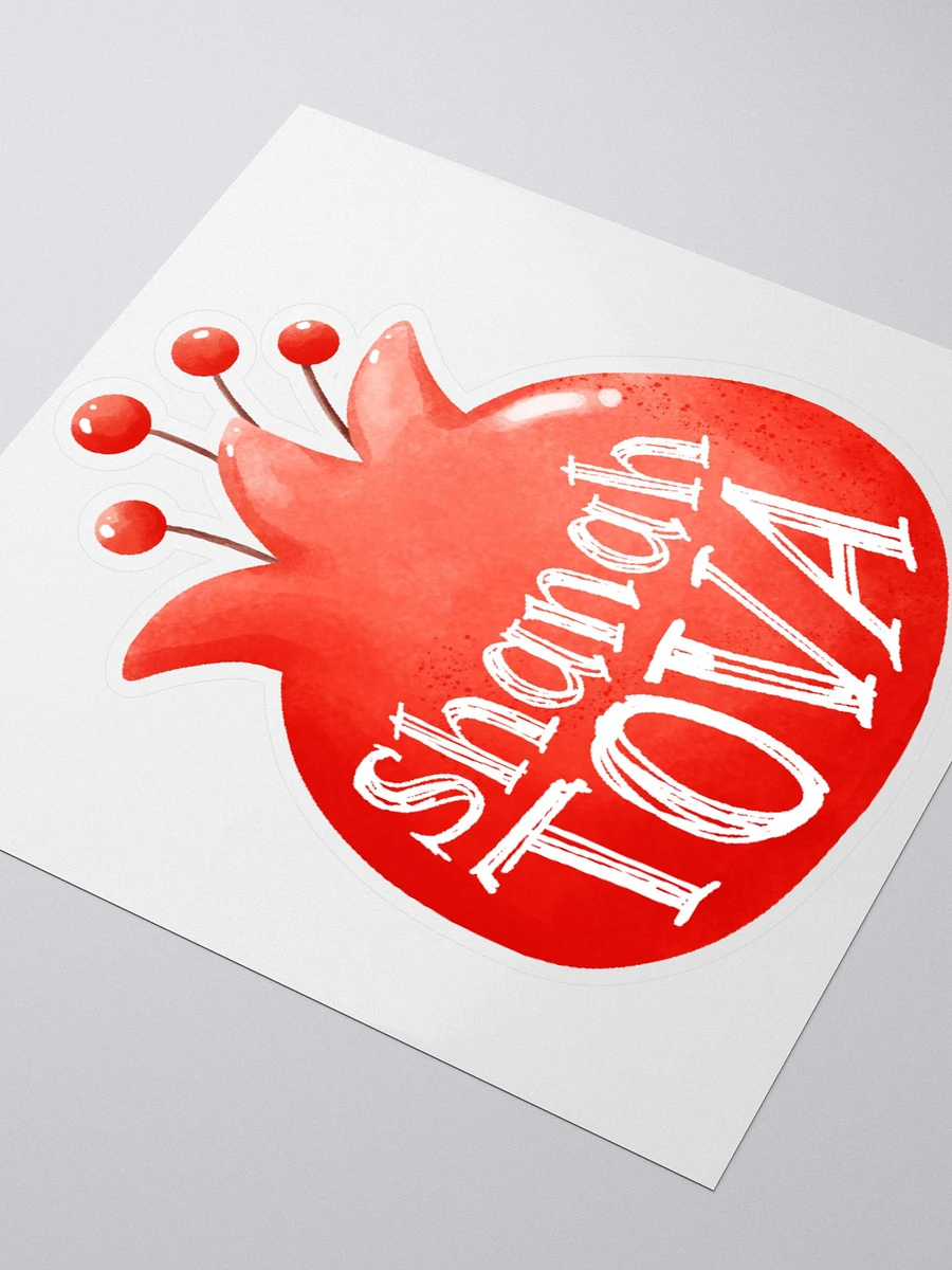 Shanah Tova Sticker (Pomegranate) product image (3)