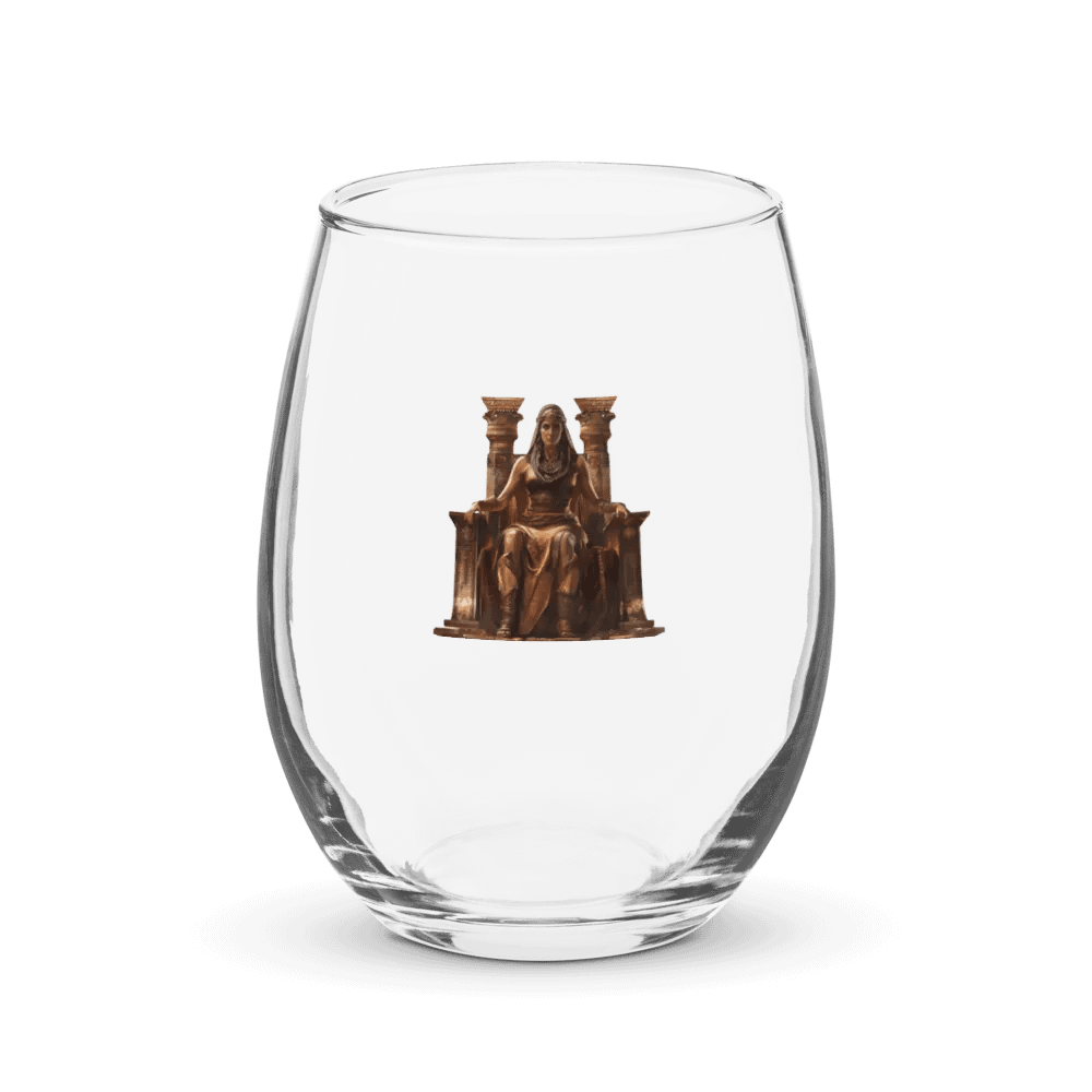 Hera - The Queen of the Gods in Greek Mythology Stemless Water / Wine Glass product image (1)
