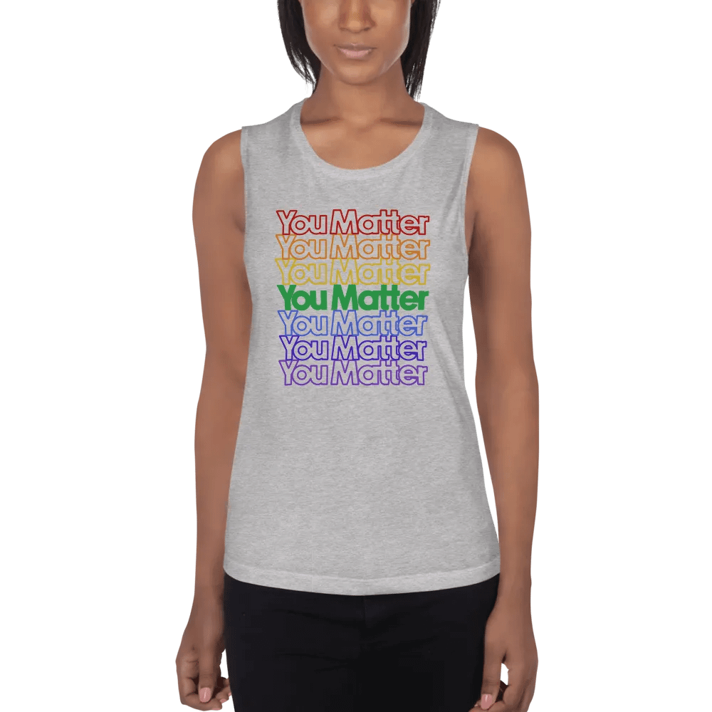You Matter Fade (Pride) Tank Top product image (2)