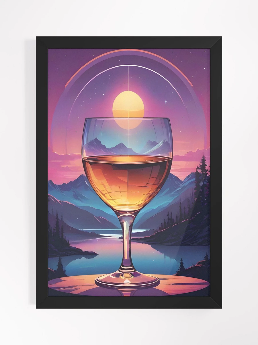 Wine Sunset Framed Poster product image (2)