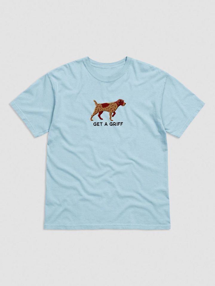 Get a Griff T-Shirt(Embroidered) of a Wirehaired Pointing Griffon(Chestnut & Liver) product image (41)