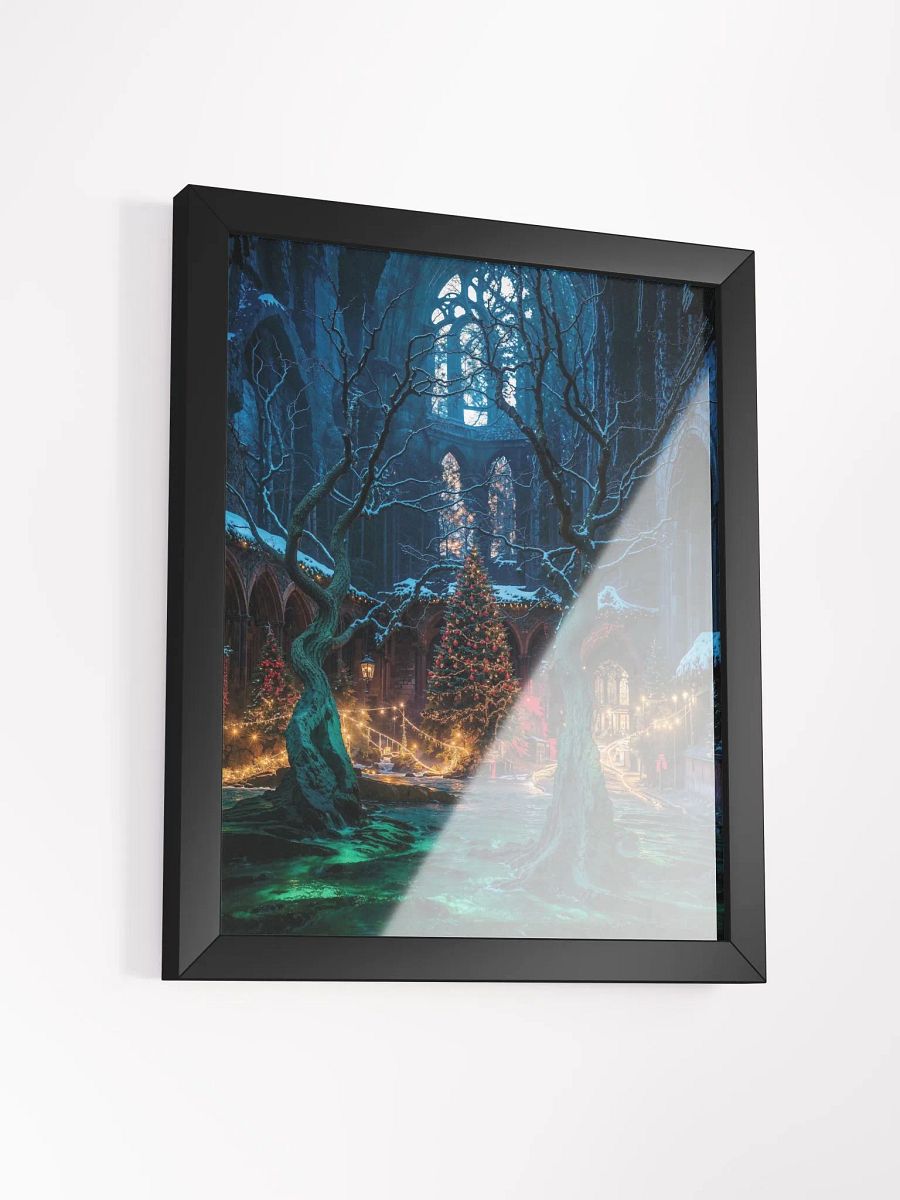 Gothic Christmas Cathedral Framed Print product image (14)