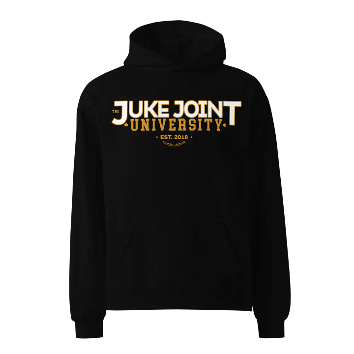 Juke Joint University Black Hoodie product image (1)
