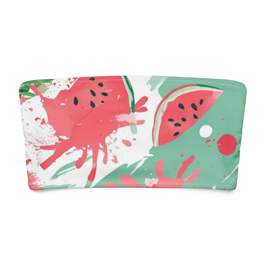 Watermelon Mint Granita Cream Bandeau Top product image (1)