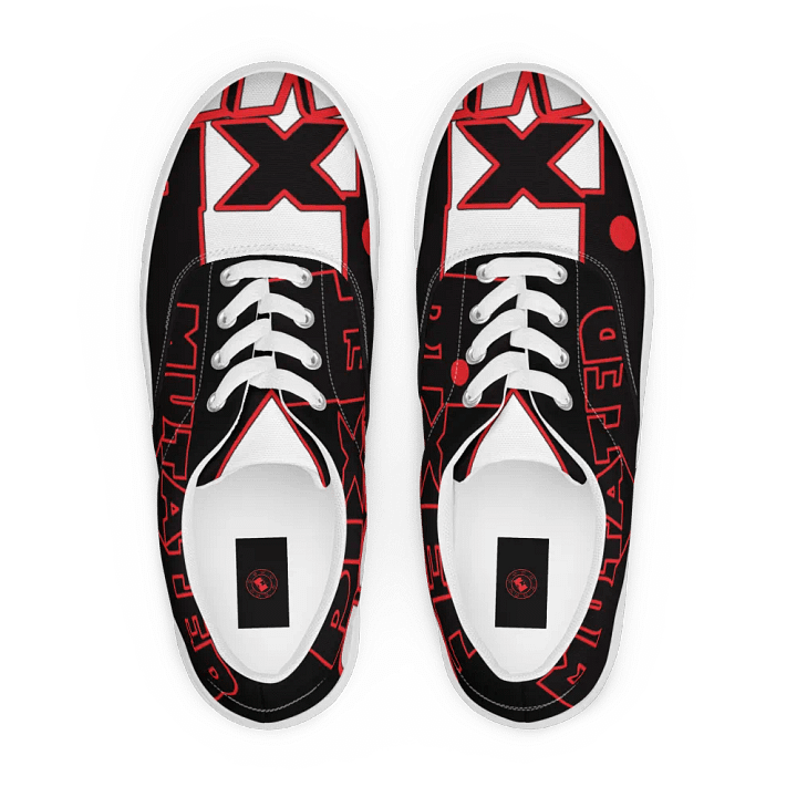 Mutated Pixel Comics Lace-Up Statement Shoes product image (1)