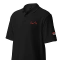Shadow Wing Polo Shirt Red Embroidery product image (1)