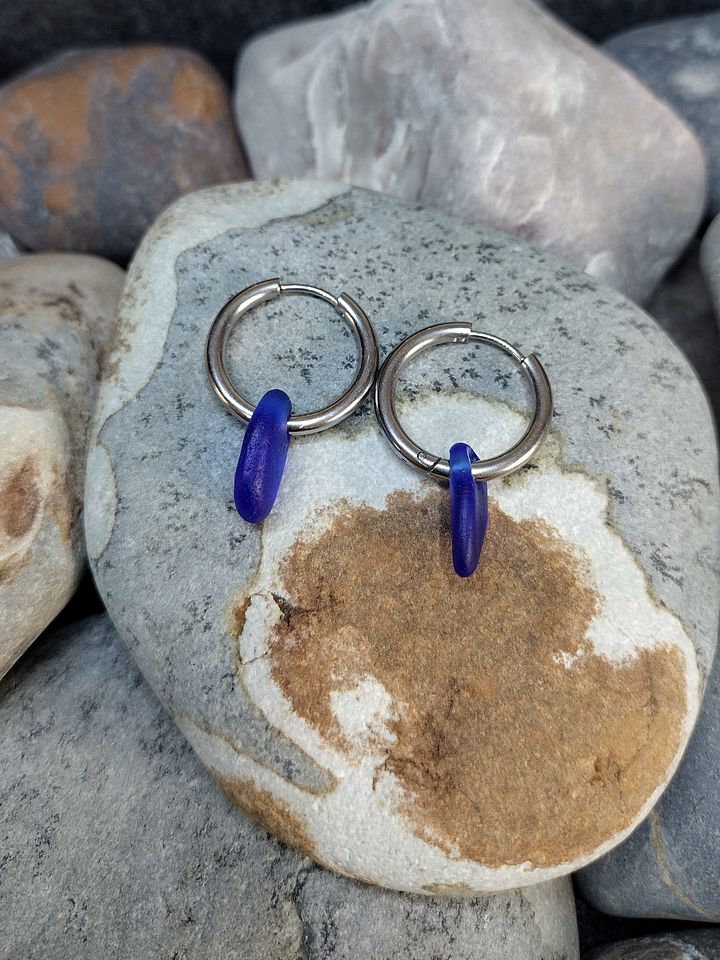 Sea Glass Earrings product image (1)