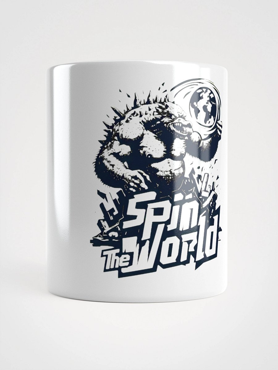 Dynamic Monster Spins the Globe Glossy Mug product image (14)