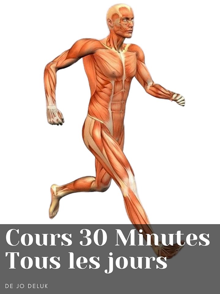 Ebook - Cours 30 minutes tous les jours. Voici ce qui va changer dans ta vie quotidienne. product image (1)