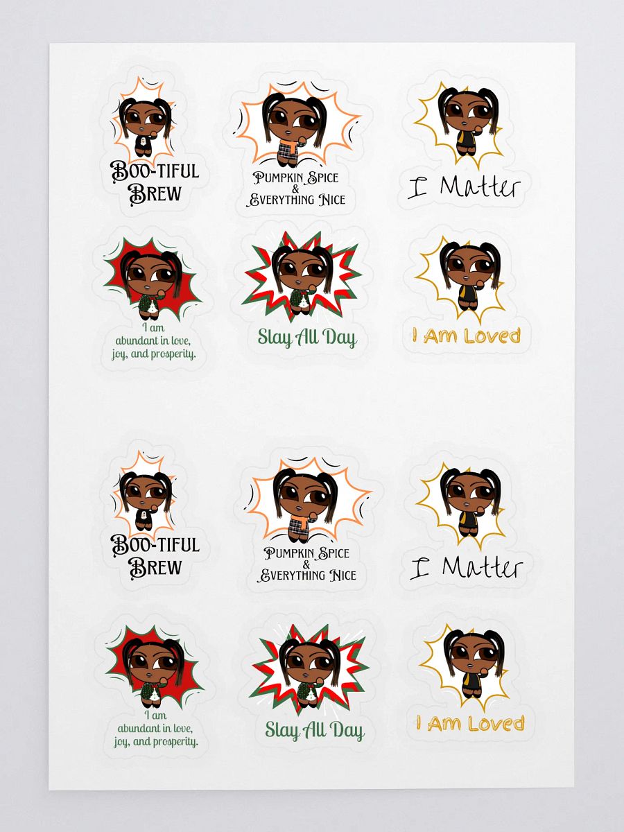 Happy Holidays Sticker Sheet product image (1)