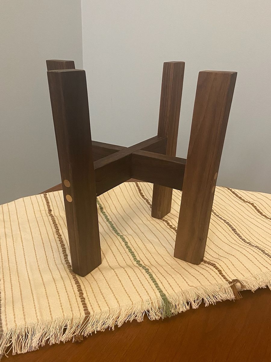 Walnut Plant Stand product image (1)