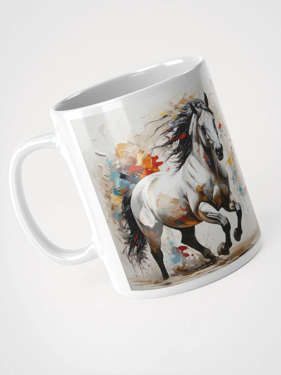 Freedom’s Run Ceramic Horse Mug product image (3)