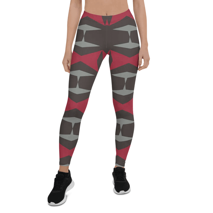 Geometric Elegance All-Over Leggings product image (1)