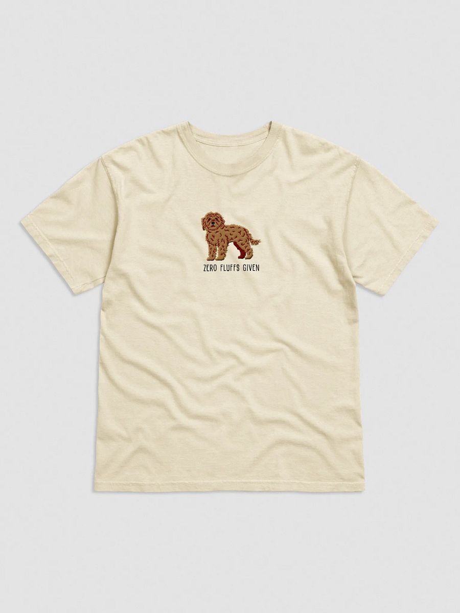Zero Fluffs Given T-Shirt(Embroidered) of a Cockapoo product image (33)