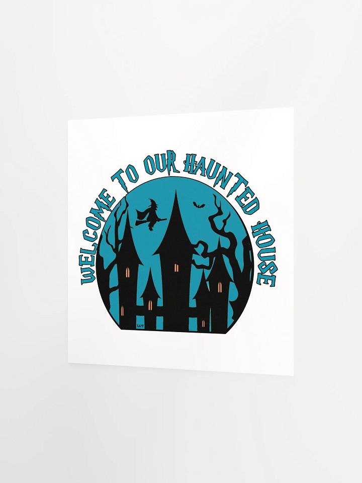 WELCOME TO OUR HAUNTED HOUSE product image (8)