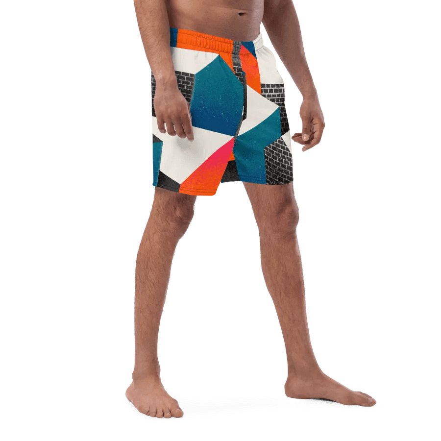 Urban Geometry All-Over Swim Trunks product image (11)