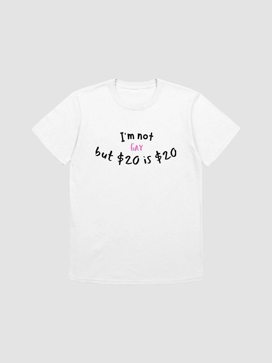 I'm Not Gay But $20 is $20 Unisex T-Shirt V24 product image (7)