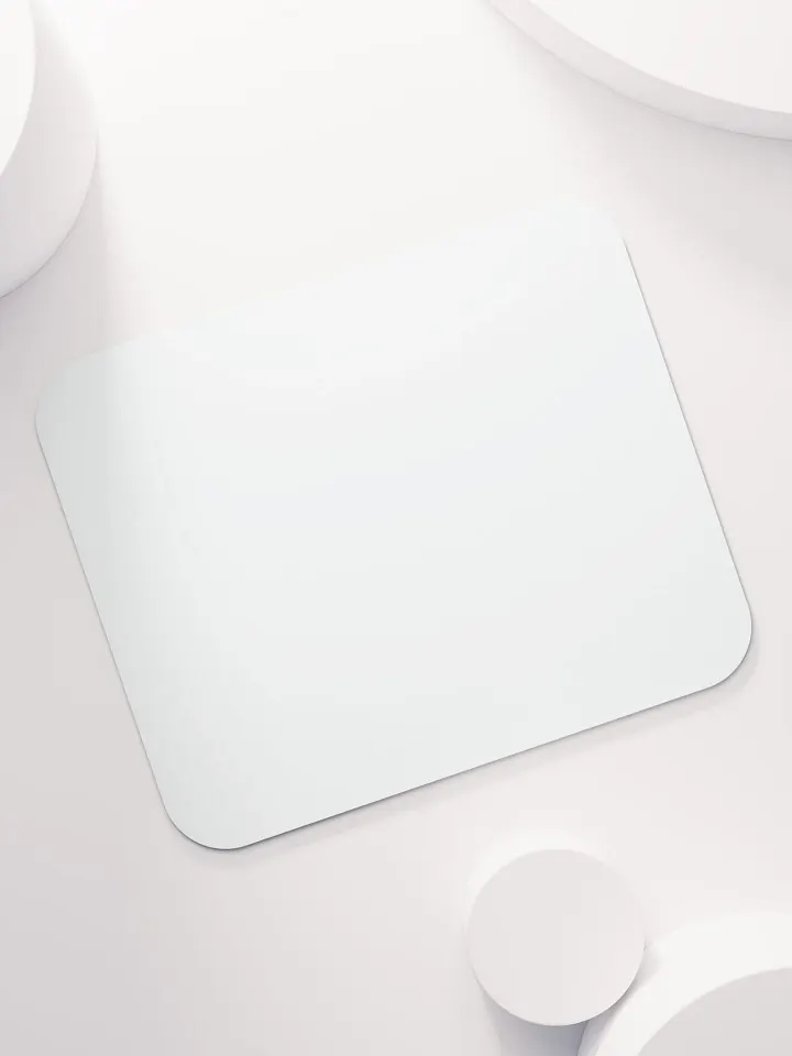 Snow Small Mouse Pad (7 x 9) product image (2)
