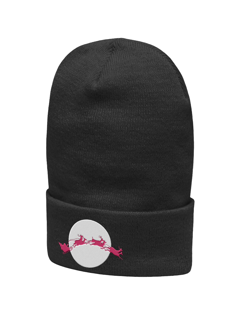 Santa's Ride Embroidered Beanie product image (12)