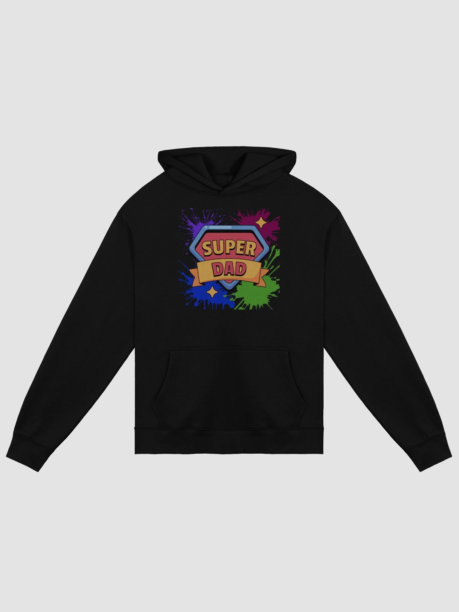 Super Dad Emblem Oversized Hoodie product image (3)