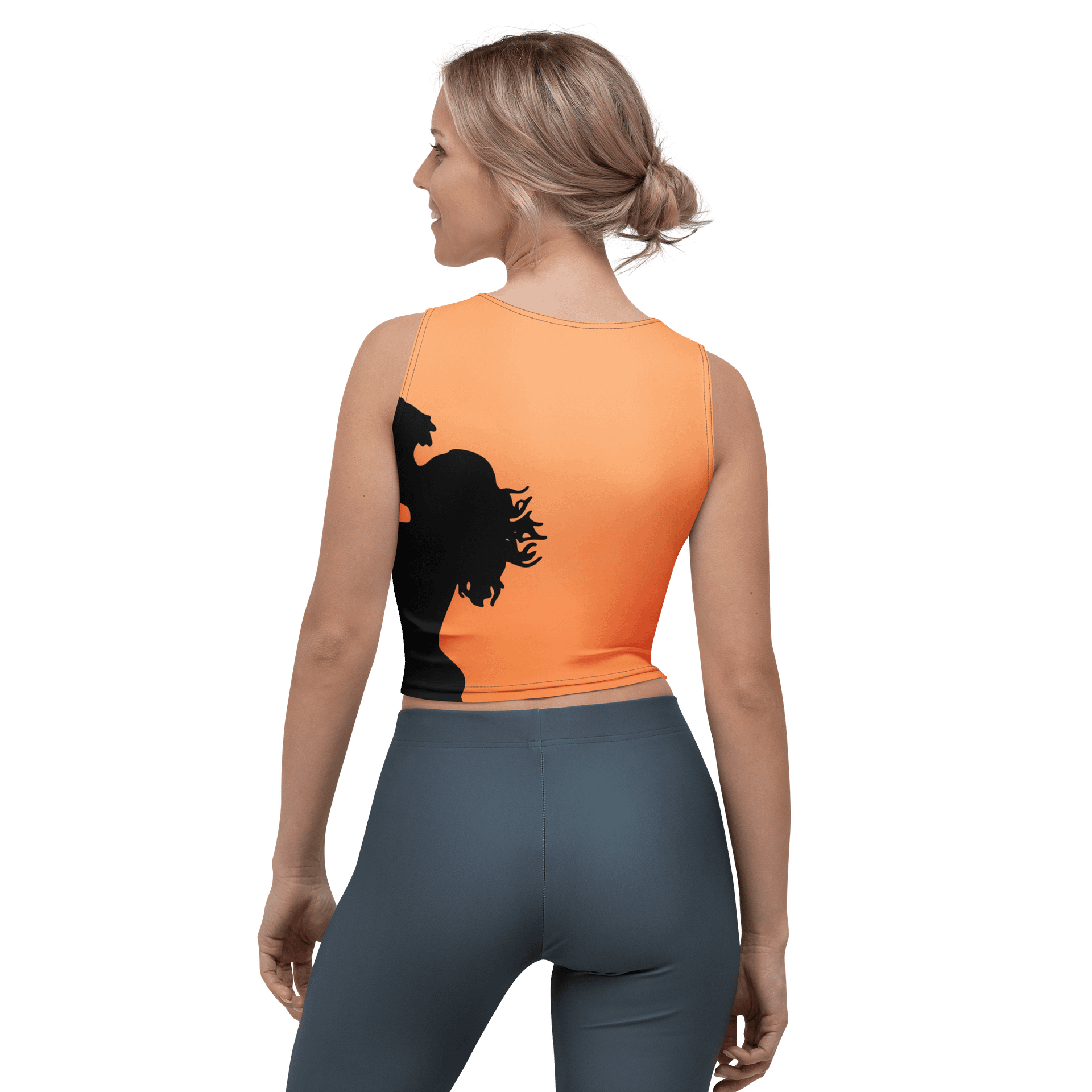 'You Are the One' All-Over Crop Top product image (2)