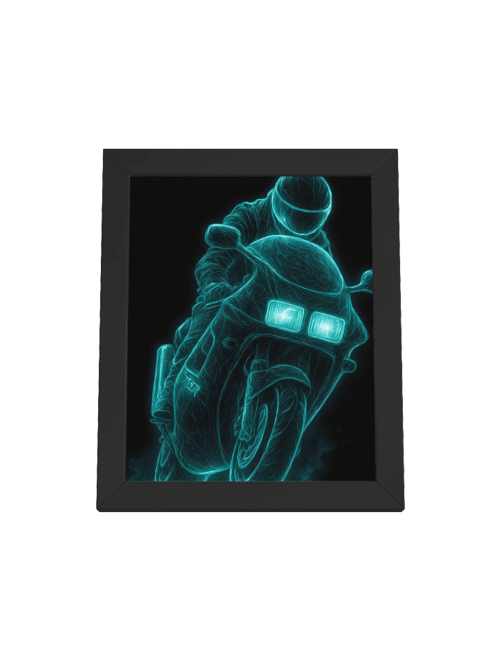 Neural Riders Framed Poster product image (1)