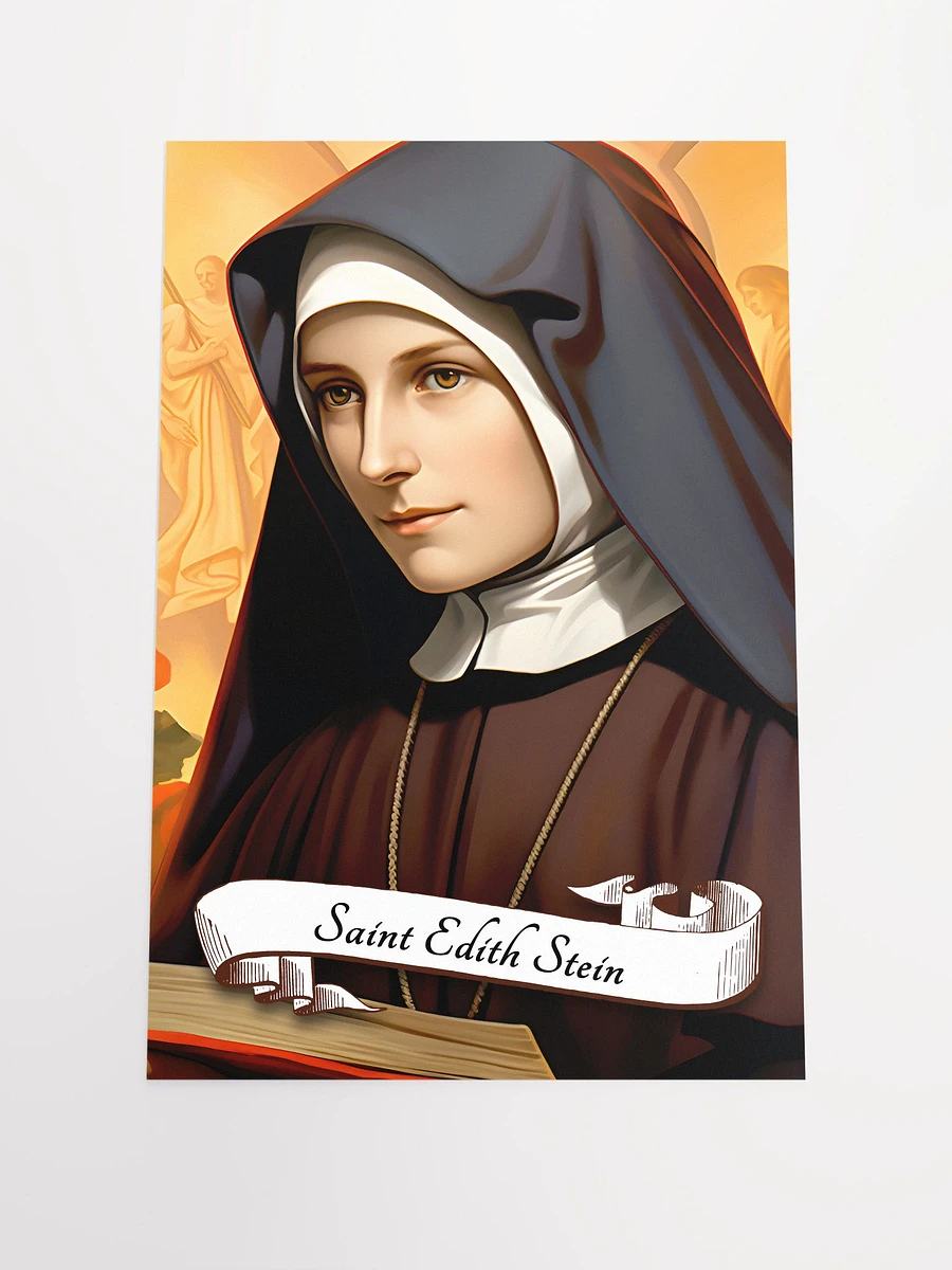 Saint Edith Stein Patron Saint of Europe, Loss of Parents, Martyrs, World Youth Day, Matte Poster product image (3)