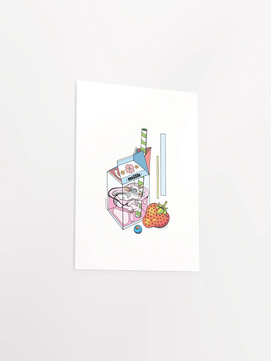 "Remember to Drink your Strawberry Milk" Print product image (16)