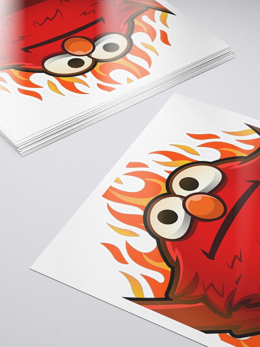 Elmo Fire Sticker product image (5)